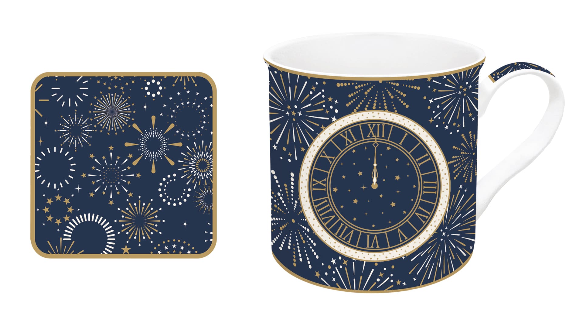 MIDNIGHT KOMPL. KRŪZE 300ML AR PALIKTNI 10.5x10.5CM, PORCELĀNS/KORĶIS