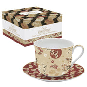 KIMONO BROKASTU TASE 400ML, AR APAKŠTASI, PORCELĀNS