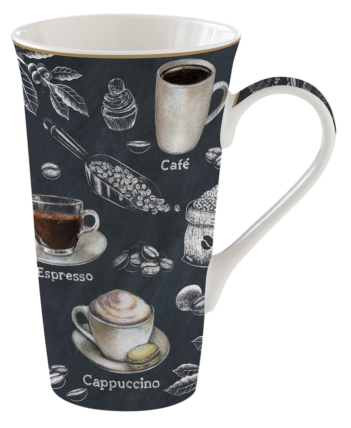 BARISTA KRŪZE 600ML, PORCELĀNS