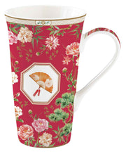 JARDINS D'ORIENT KRŪZE 600ML, SARKANA, PORCELĀNS, DĀVANU KASTĒ
