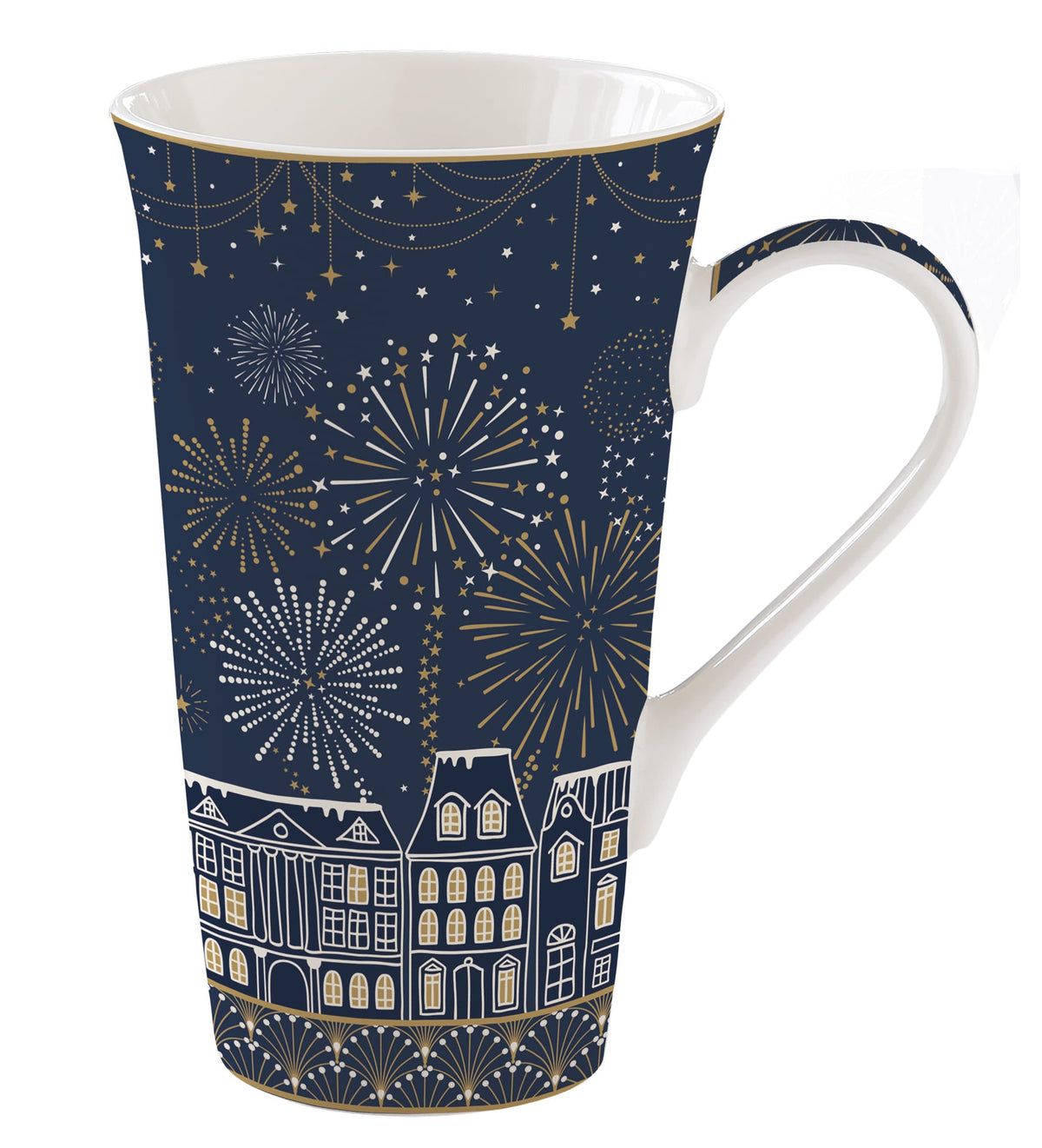 MIDNIGHT KRŪZE 600ML, PORCELĀNS, DĀVANU KASTĒ