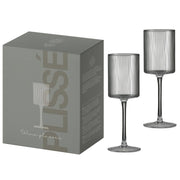 MODERN CLASSIC VĪNA GLĀZES 310ML, KOMPL. 2GAB., UZ KĀJIŅAS, PELĒKAS, STIKLS