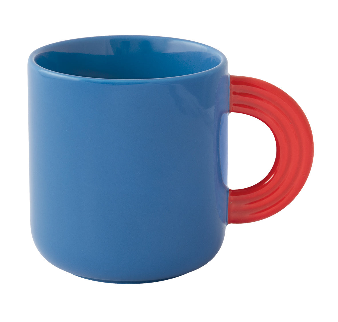 CREATIVE COLOURED KRŪZE 350ML, ZILA, PORCELĀNS