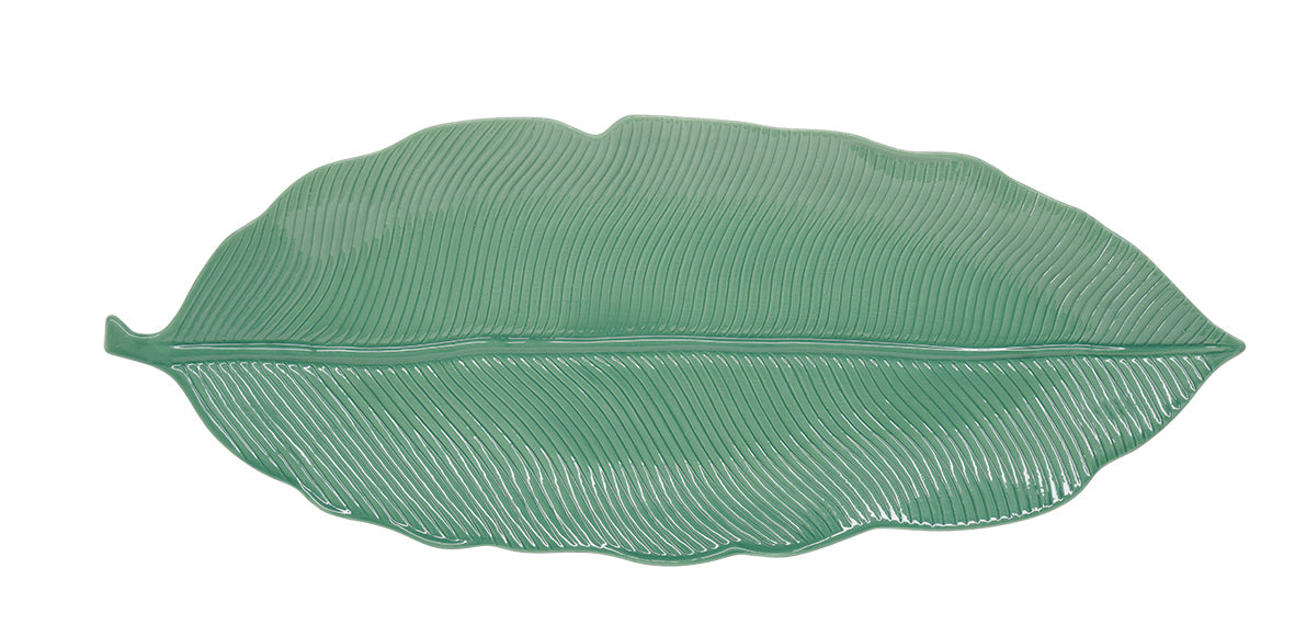 MADAGASCAR SERVĒJAMAIS TRAUKS LAPA 39X16CM G ZAĻŠ