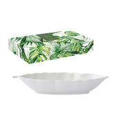 MADAGASCAR SERVĒJAMAIS TRAUKS LAPA 26X11.5CM BALTS