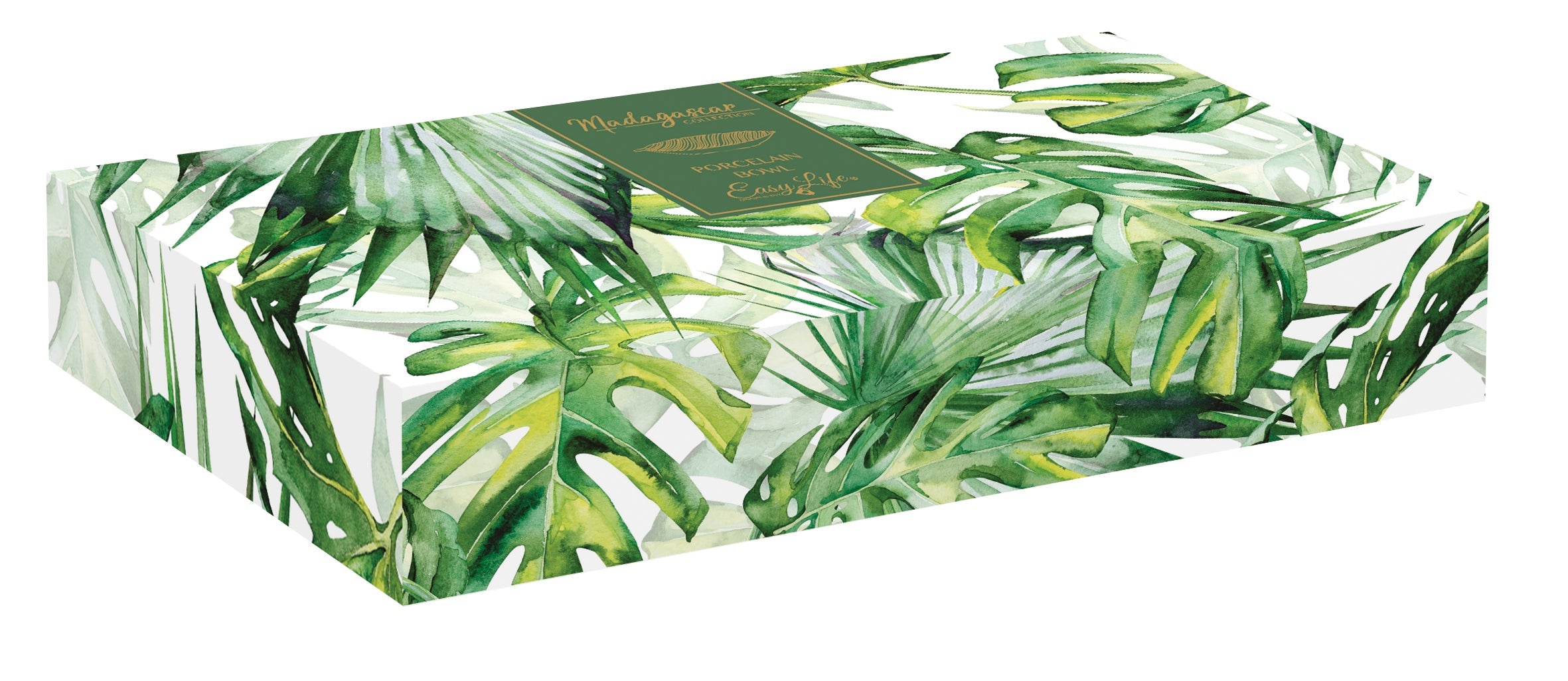 MADAGASCAR SERVĒJAMAIS TRAUKS LAPA 26X11.5CM BALTS