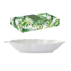 MADAGASCAR SERVĒJAMAIS TRAUKS LAPA 30X13CM BALTS