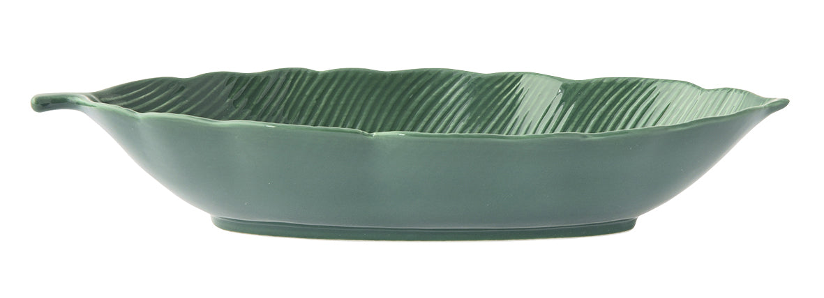 MADAGASCAR SERVĒJAMAIS TRAUKS LAPA 36X16CM T ZAĻŠ
