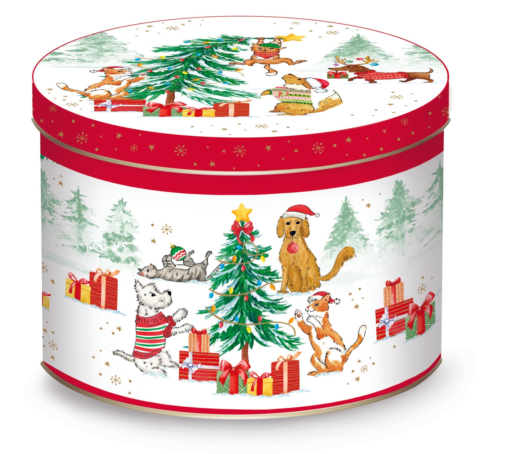 CHRISTMAS GANG KRŪZE 350ML, PORCELĀNS, APAĻĀ DĀVANU KASTĒ