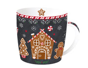 GINGERBREAD KRŪZE 350ML APAĻĀ DĀVANU KASTĒ, PORCELĀNS