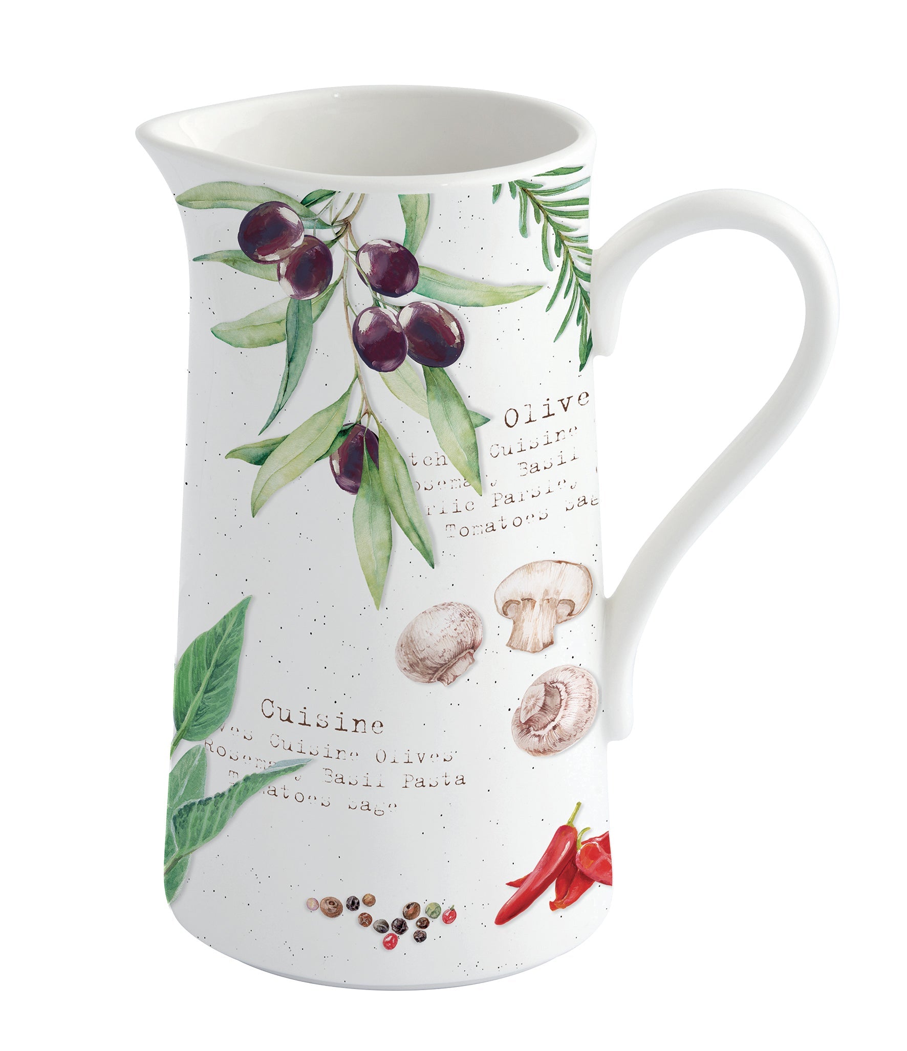 HOME & KITCHEN SULAS KRŪZE 1L, PORCELĀNS