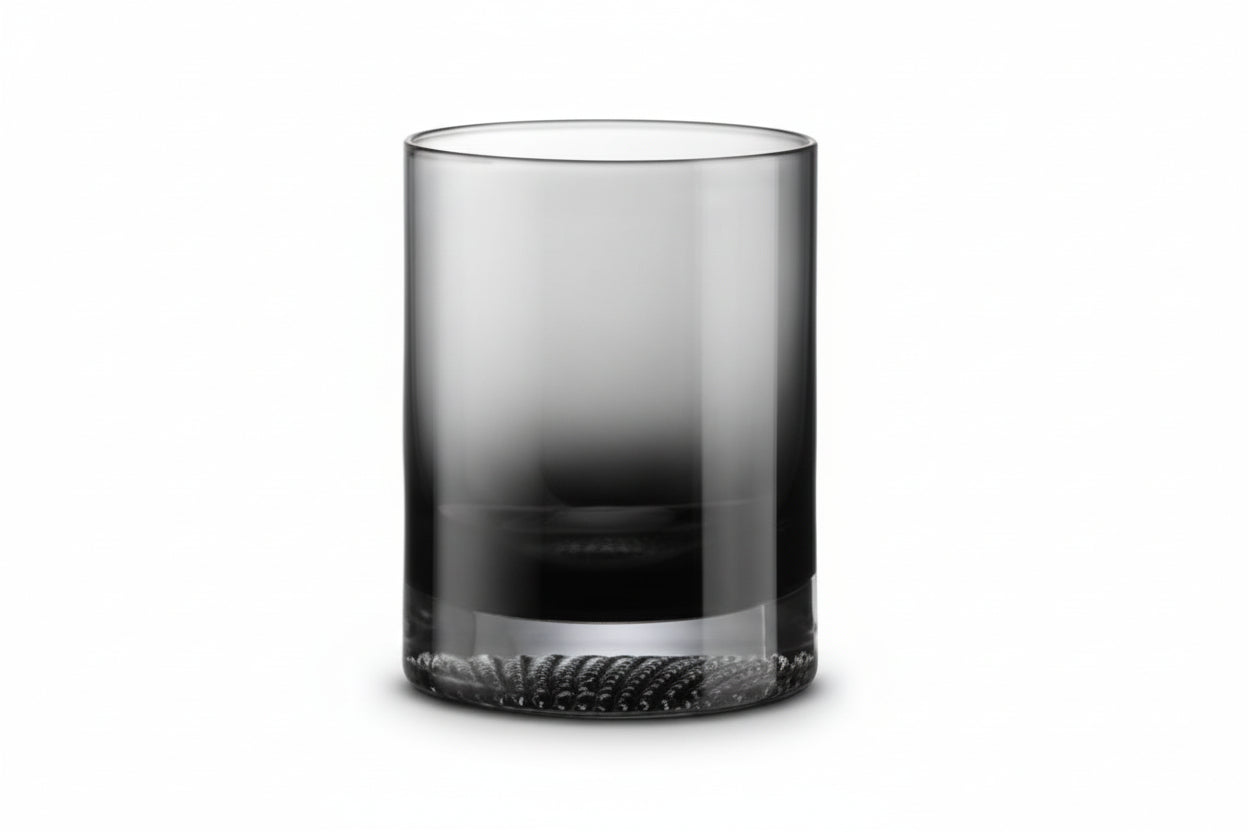 SMOKE GREY SULAS, ŪDENS GLĀZES 350ML, KOMPL. 6GAB., DŪMAKAINI PELĒKAS, STIKLS