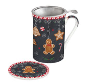 GINGERBREAD KRŪZE 300ML AR SIETIŅU UN VĀCIŅU, PORCELĀNS