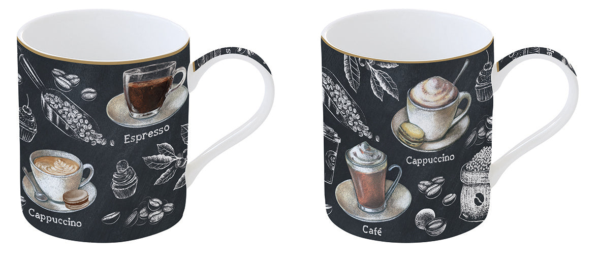 BARISTA KRŪZES 350ML 2GAB., PORCELĀNS