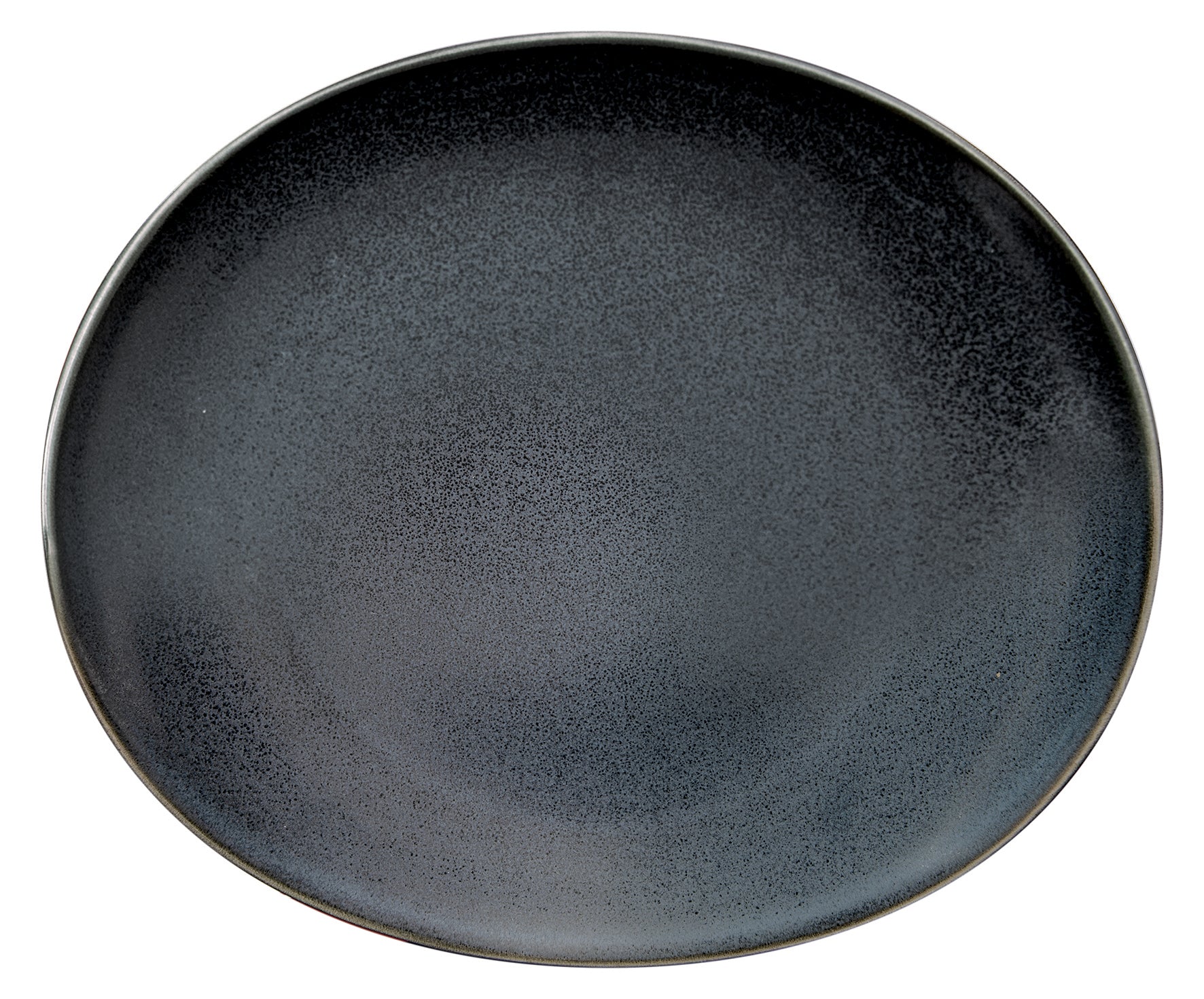 MAGMA PUSDIENU ŠĶĪVIS 28X24.5CM, T.PELĒKS, PORCELĀNS