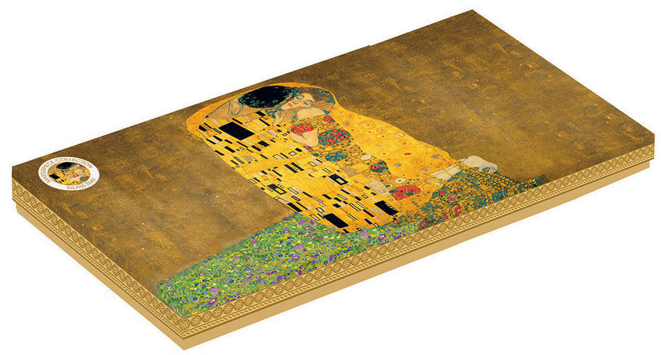 MASTERPIECE KLIMT KISS ŠĶĪVIS 36X17CM, STIKLS