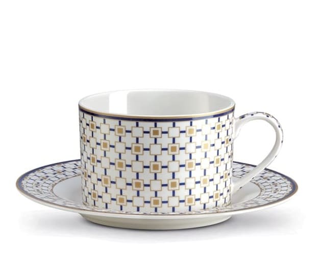 CHARLES TASE 220ML AR APAKŠTASI, PORCELĀNS