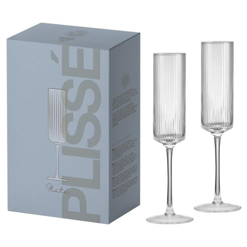 MODERN CLASSIC GLĀZES ŠAMPANIETIM 200ML, KOMPL. 2GAB, KRISTALĪNS