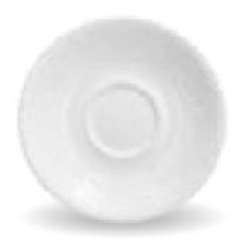 JASMIN APAKŠTASE 11.5CM, BALTA, PORCELĀNS