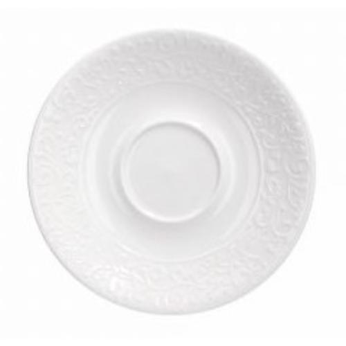 JASMIN APAKŠTASE 16CM, BALTA, PORCELĀNS