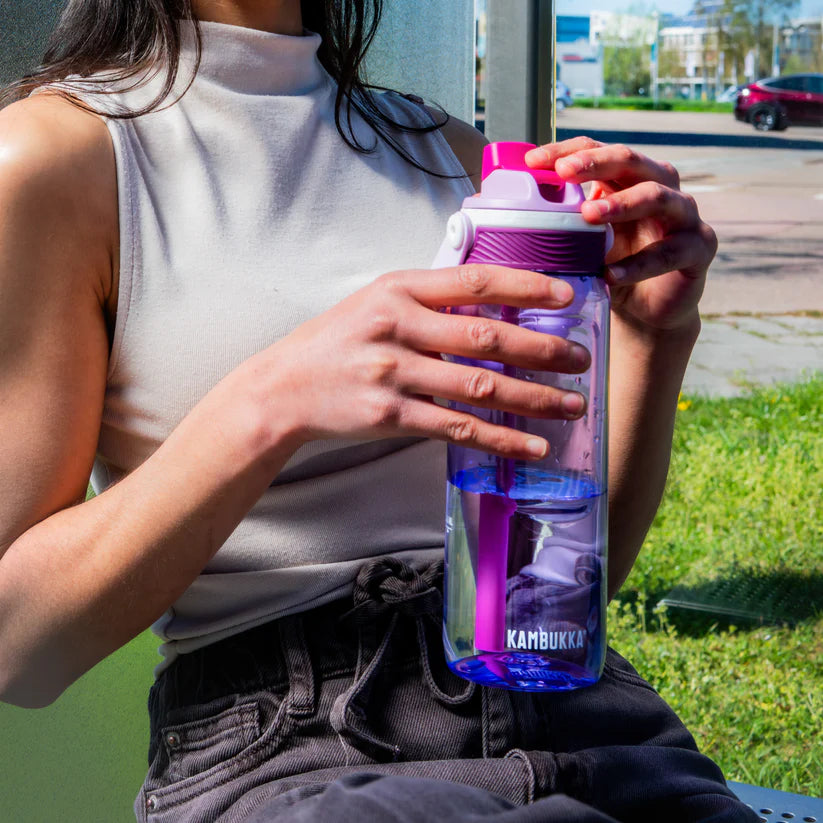 DUPLA 2 IN 1 ŪDENS PUDELE,750ML, GAIŠI VIOLETA, TRITAN,PLASTMASA