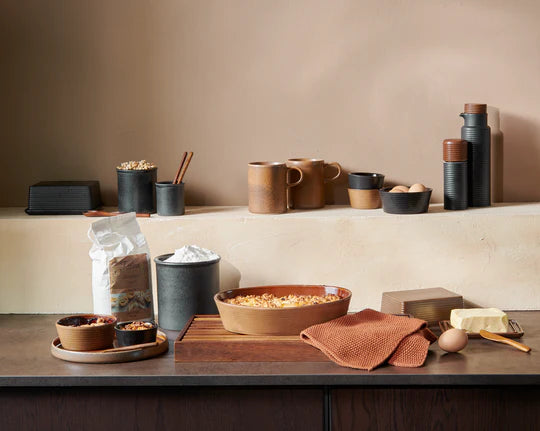 Контейнер Kitchen'art D8 см, термостойкий, черный.