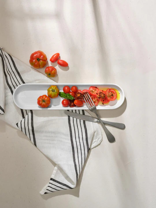 KITCHEN'ART SERVEERIMISTALDRIK 40.5X9.5CM, VALGE