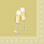 GOLDEN DRINKS SALVETES 33x33CM 20GAB, PAPĪRS