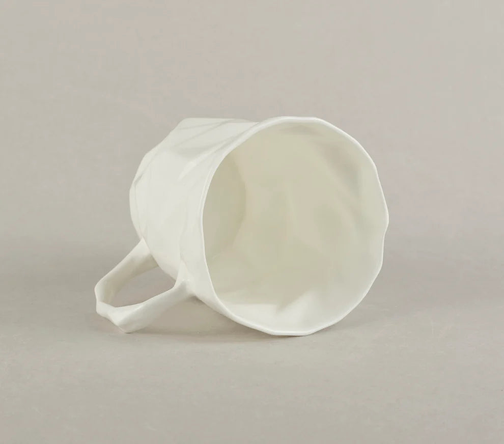 DIMANTS KRŪZE M, 250ML, BALTA, PORCELĀNS