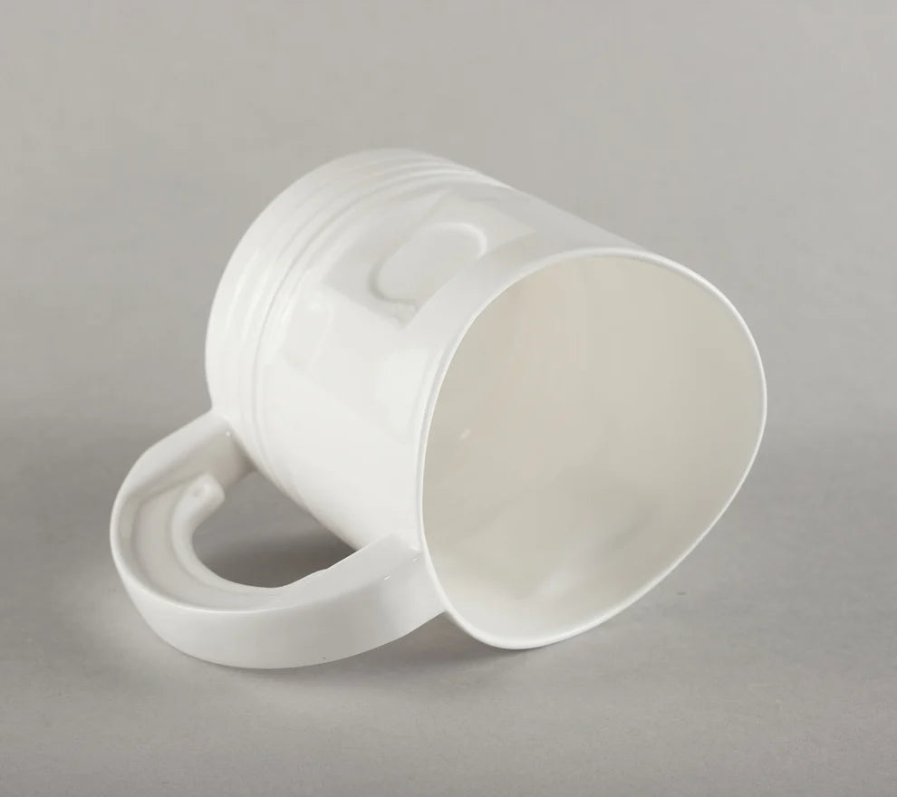 MEHAANIKU KRUUS L, 450ML, VALGE, PORTSELAN