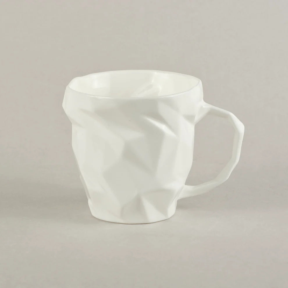 DIMANTS KRŪZE M, 250ML, BALTA, PORCELĀNS
