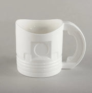 MEHAANIKU KRUUS L, 450ML, VALGE, PORTSELAN