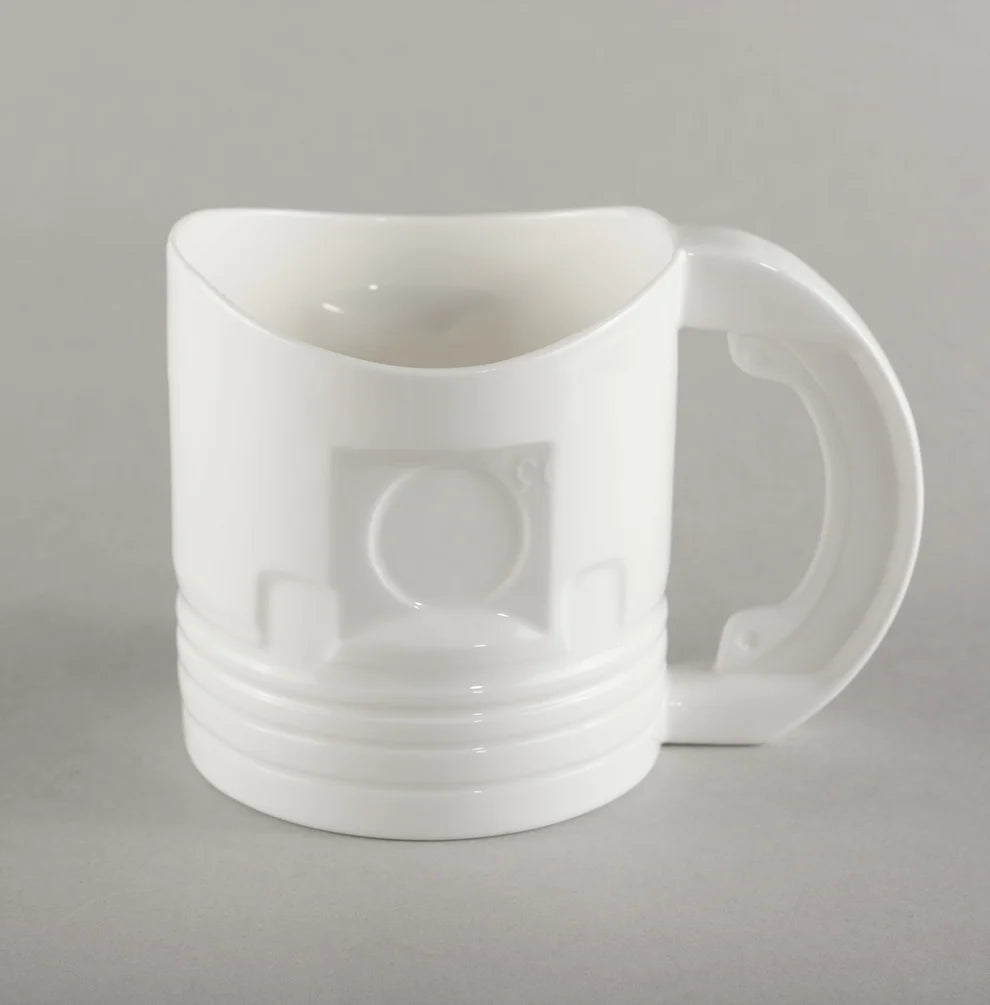 MEHAANIKU KRUUS L, 450ML, VALGE, PORTSELAN