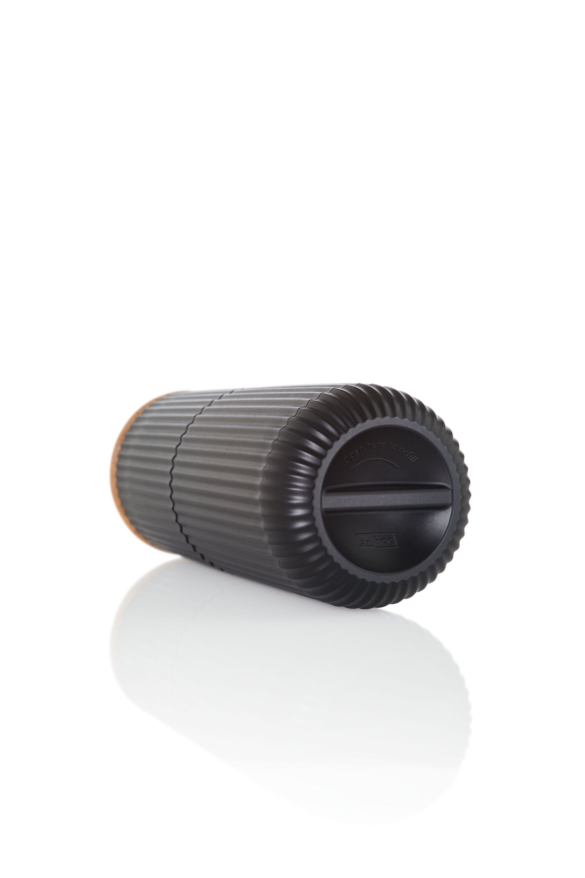 SCAPE SĀLS UN PIPARU,DZIRNAVIŅU KOMPL.1GAB.,,H12.3CM, D5.8CM, MELNS,,OZOLKOKS/PLASTMASA