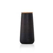 SCAPE SĀLS UN PIPARU,DZIRNAVIŅU KOMPL.1GAB.,,H12.3CM, D5.8CM, MELNS,,OZOLKOKS/PLASTMASA