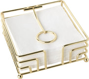 SALVEŠU TURĒTĀJS 13.5X13.5X5.5CM, ZELTS, METĀLS