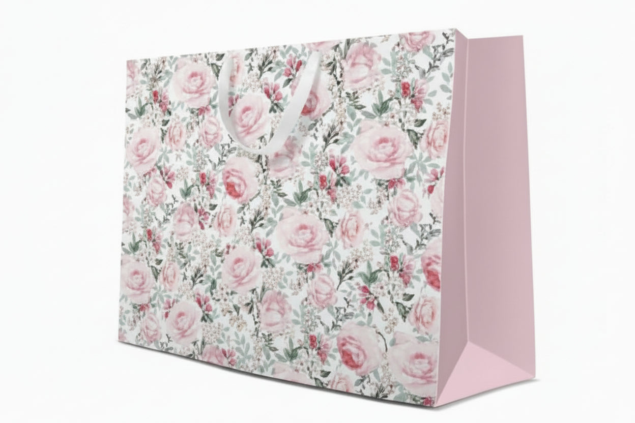 DĀVANU MAISIŅŠ MAXI 54X44X16CM GORGEOUS ROSES