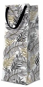 DĀVANU MAISIŅŠ PUDELEI 12x37x10CM EXOTIC LEAVES