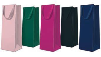 DĀVANU MAISIŅŠ PUDELEI PREMIUM 12X10X37CM MONOCOLOR MIX