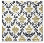 SALVETES 33X33CM ROYAL ORNAMENT GOLD