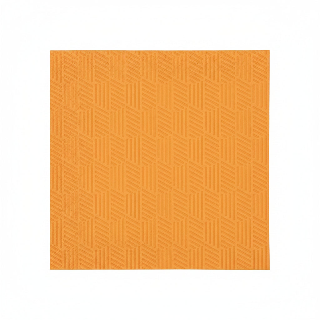 SALVETES 33X33CM INSPIRATION TEXTURE ORANGE