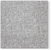 SALVETES 33X33CM LINEN STRUCTURE GREY
