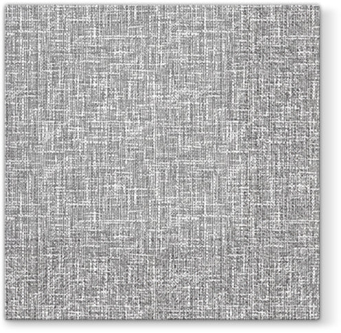 SALVETES 33X33CM LINEN STRUCTURE GREY
