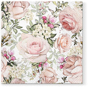 SALVETES 33X33CM GORGEOUS ROSES