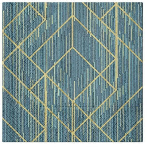 SALVETES 33X33CM GEOMETRIC DECO