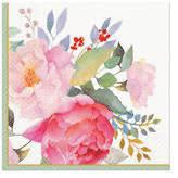 SALVETES 33X33CM TENDER BOUQUET