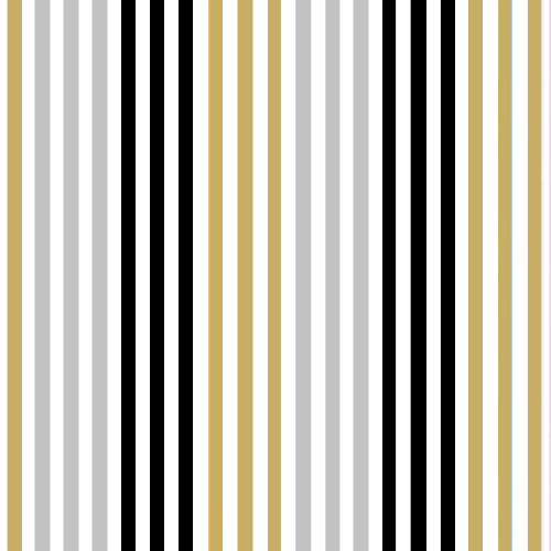 SALVETES 33X33CM SIMPLE LINES GOLD