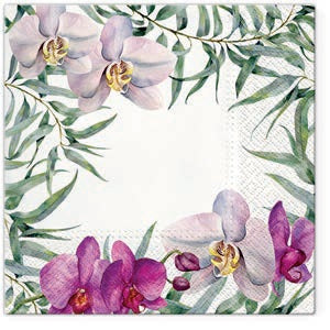 SALVETES 33X33 ELEGANT ORCHID