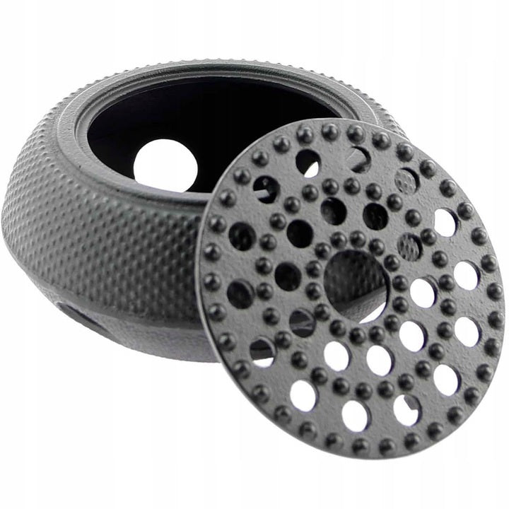 TĒJAS SILDĪTĀJS D15CM, ČUGUNA, MELNS