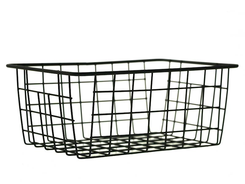 GROZS 28x22x12CM, MELNS, METĀLA